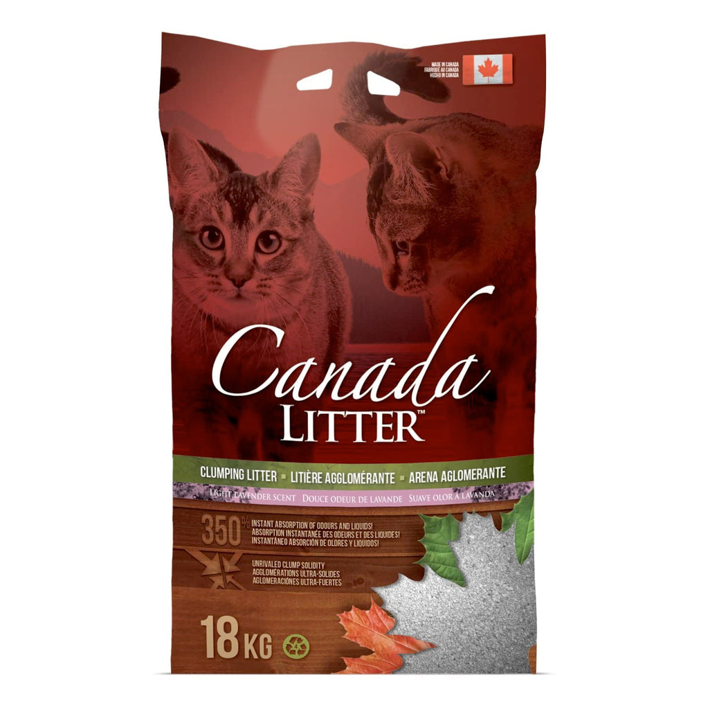 canada-litter-lavender - 18kg - Cat Litter