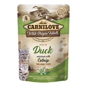 Carnilove - Duck Enriched With Catnip For Adult Cats (Wet Food Pouches)  85g
