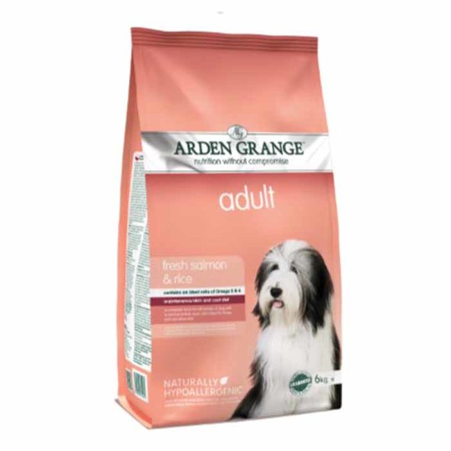 Arden Grange -  Adult Â€“ Fresh Salmon & Rice - 6KG