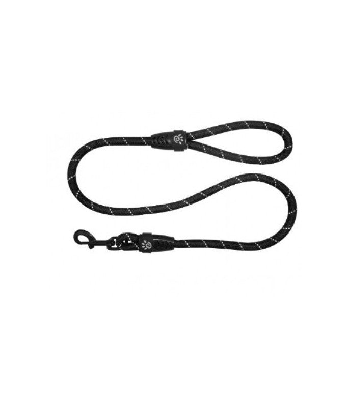 Doco Reflective Rope Leash With Plastic Encased Handle Loop (1/2" Width) - 4ft - Large