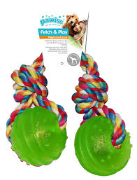 Pawise TPR 2 Balls w/rope