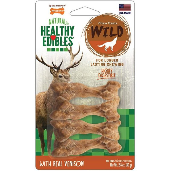 Nylabone Healthy Edibles Wild Venison Small 4