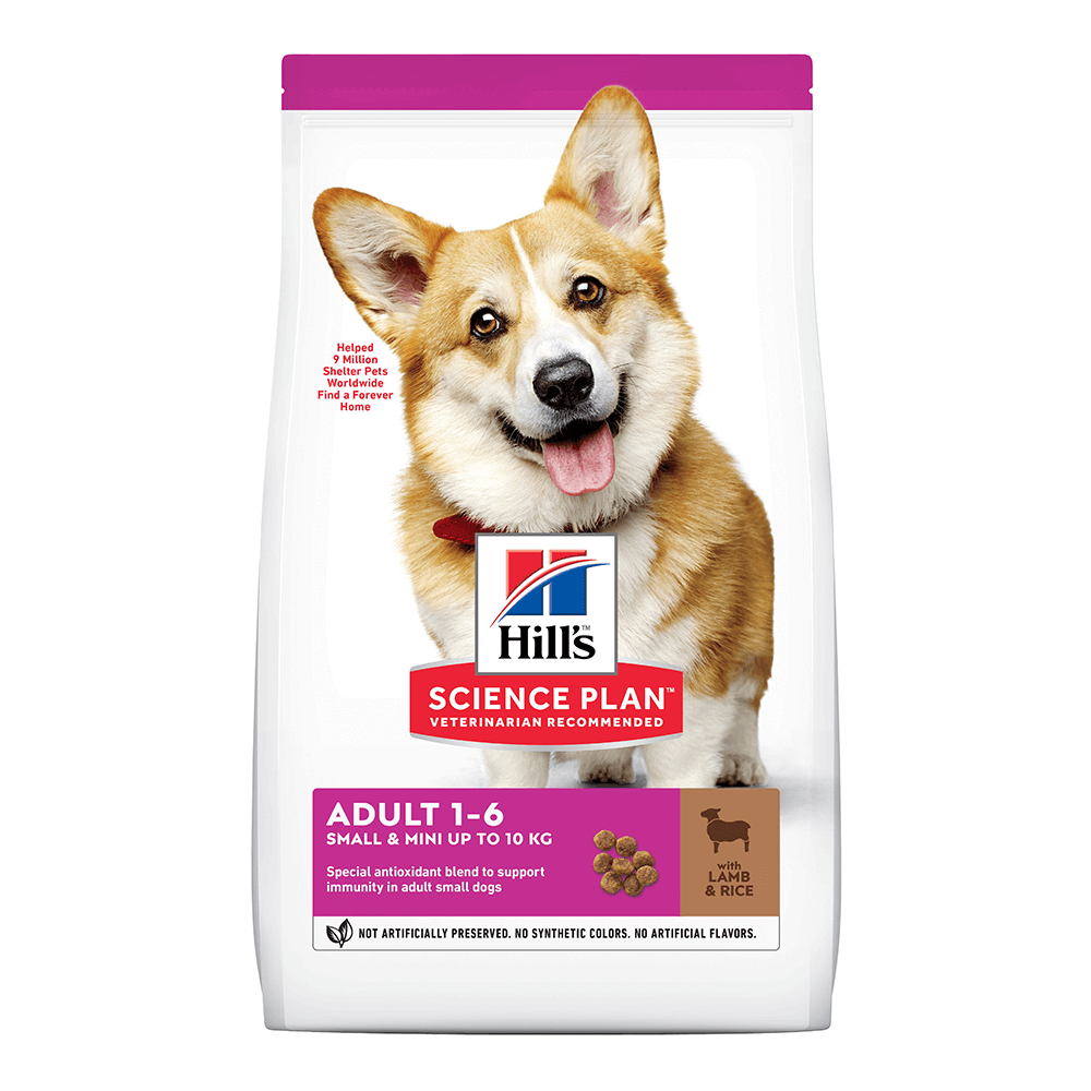 Hill’s Science Plan Small & Mini Adult Dog Food With Lamb&Rice (1.5kg)