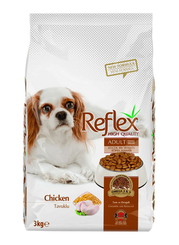 Reflex Small Breed Adult Dog Food Chicken, 3 Kg