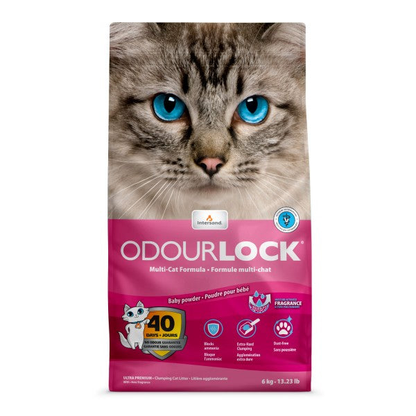 Odourlock Baby Powder 12 KG - Cat Litter