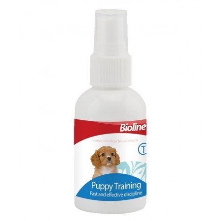 BIOLINE PUPPY TRAINING SPRAY 120ML