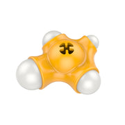 Gigwi - Treats Dispenser Nylo-Choo Nylon+Tpr Bone  Orange