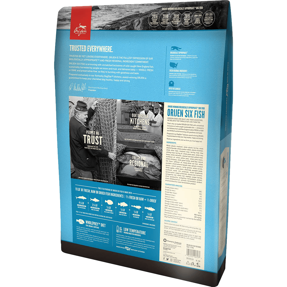 Orijen dog shop food for allergies