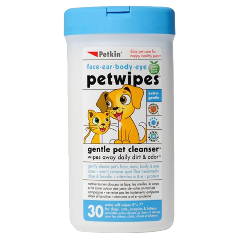 Petkin Kitty Wipes 30ct