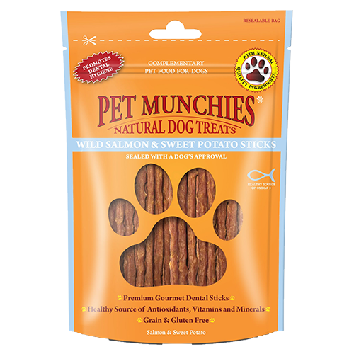 Pet Munchies Wild Salmon & Sweet Potato