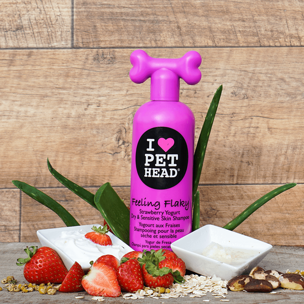 Pet Head TPHF3 Feeling Flaky Strawberry Yogurt 475ml 