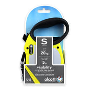 Visibility retractable, 5m Large - Neon Yellow - Dog Leashes