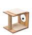 Vesper - Premium Cat Furniture V-Stool - White