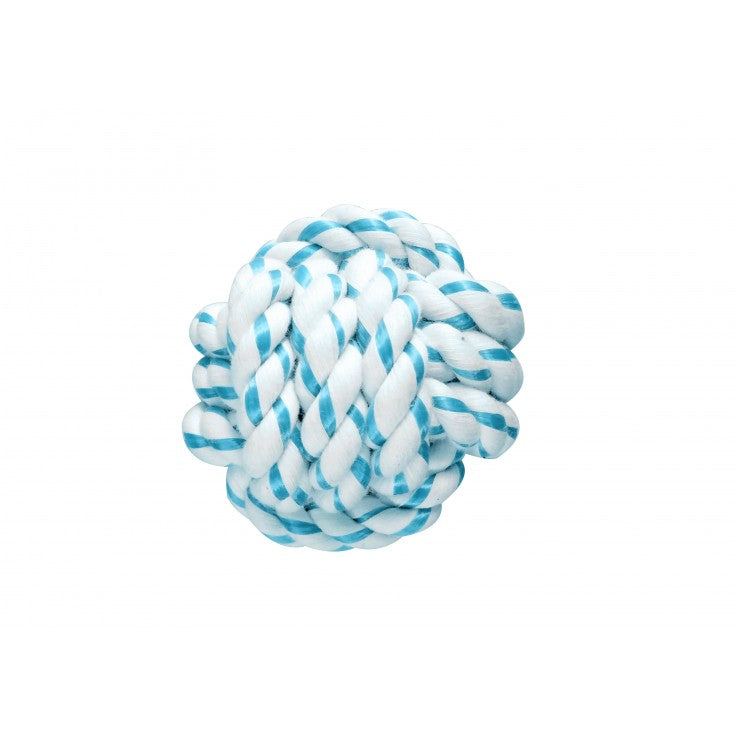 DENTAL ROPE BALL - BLUE 8 CM
